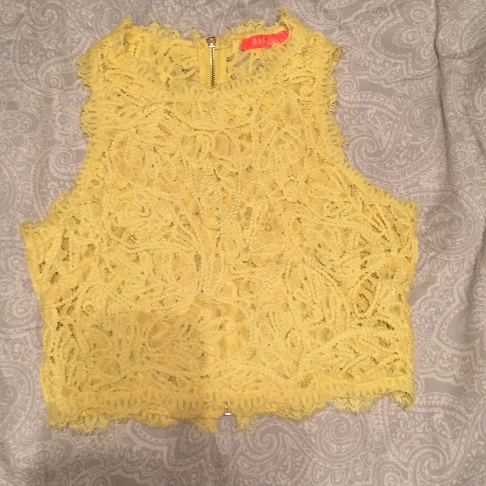 Banjul Lace Crop Top